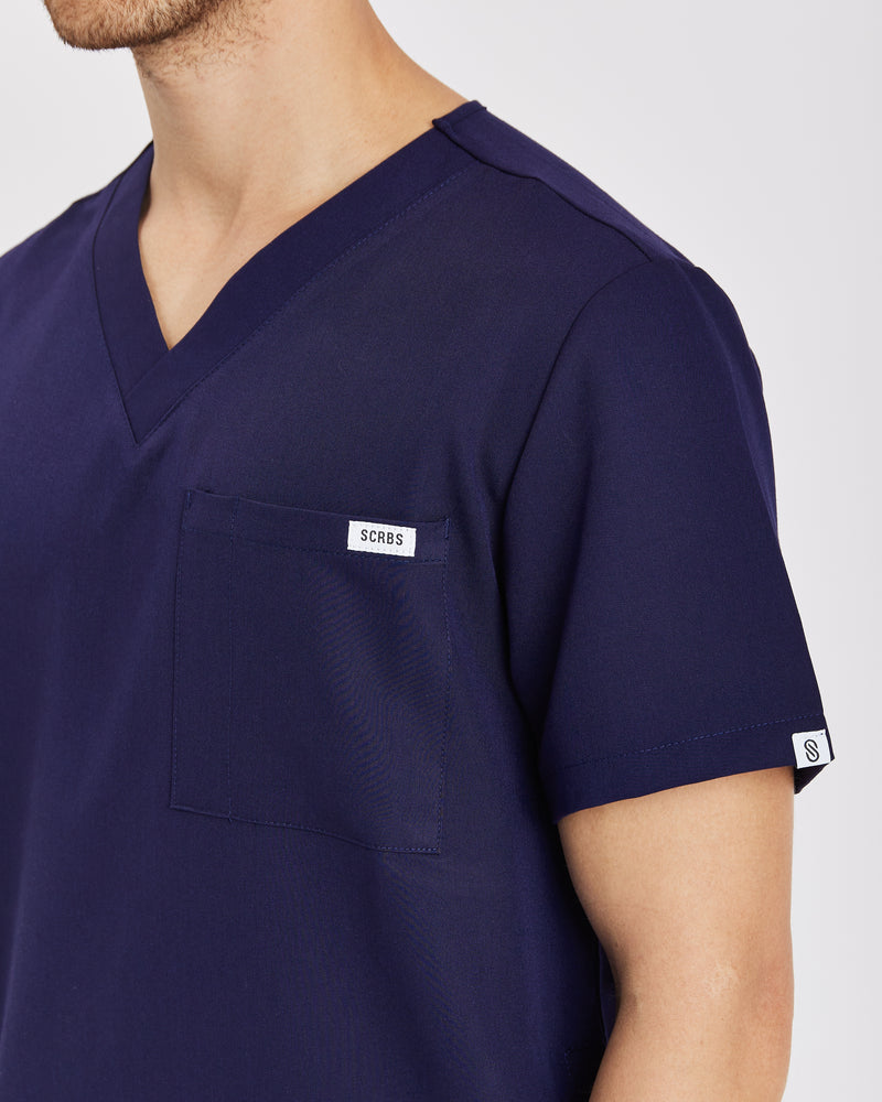 Mens Navy Top