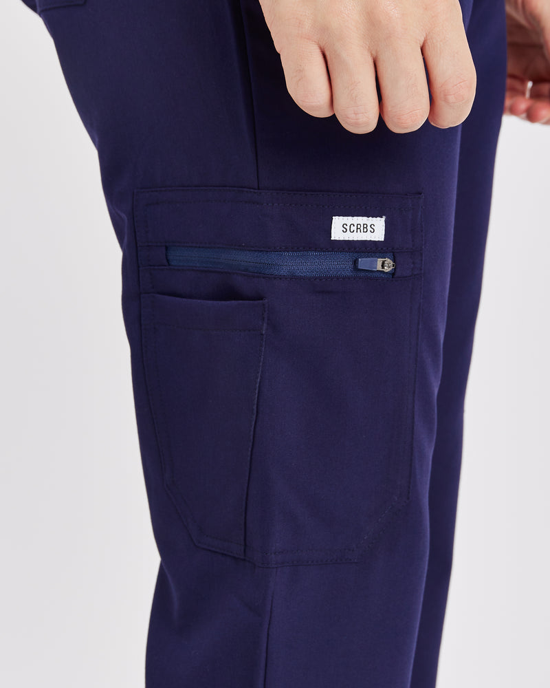 Mens Navy Trousers