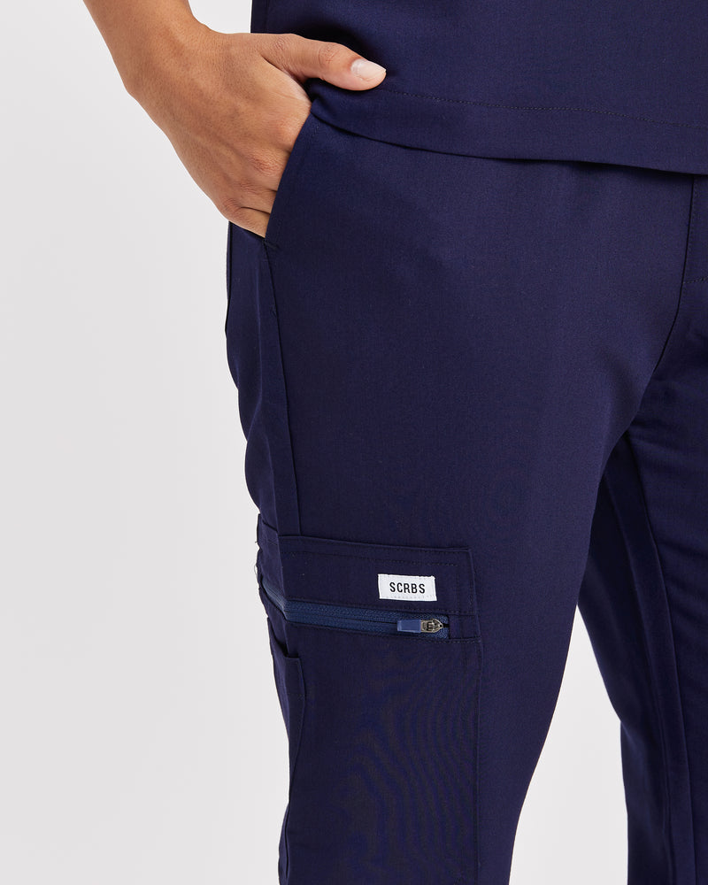 Womens Navy Joggers
