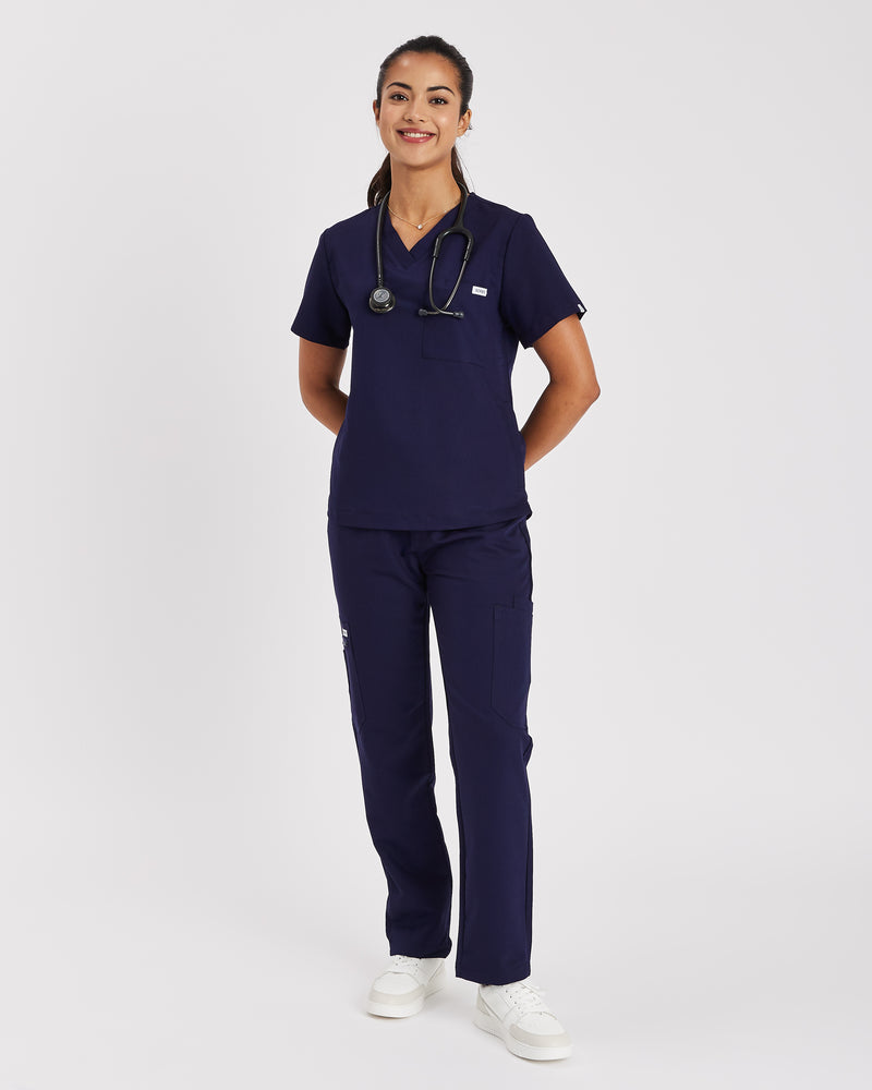 Womens Navy Trousers