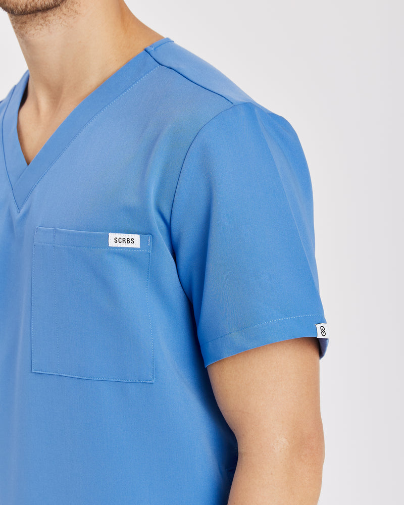 Mens Surgical Blue Top