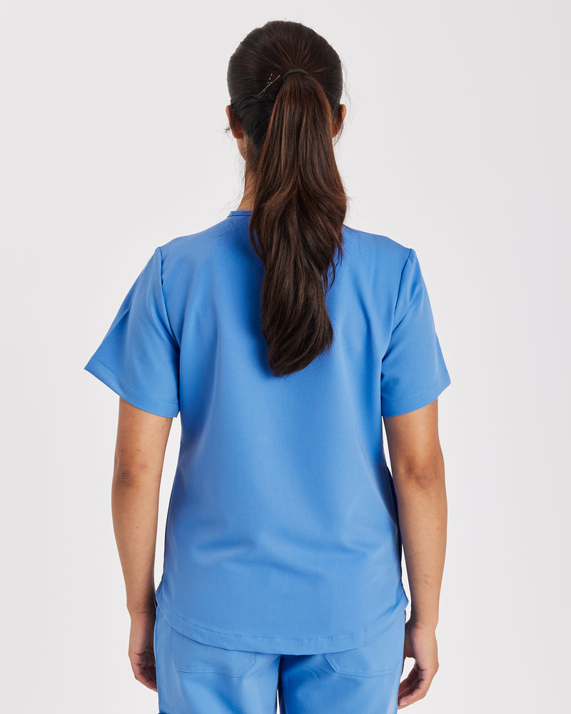 Womens Surgical Blue Top