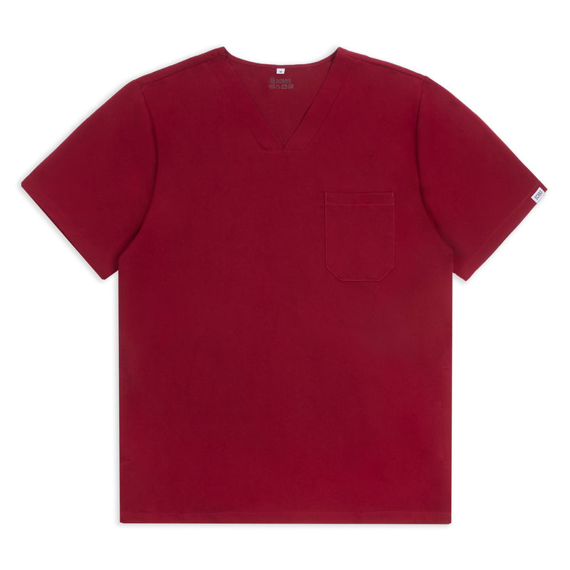 Mens Burgundy Top