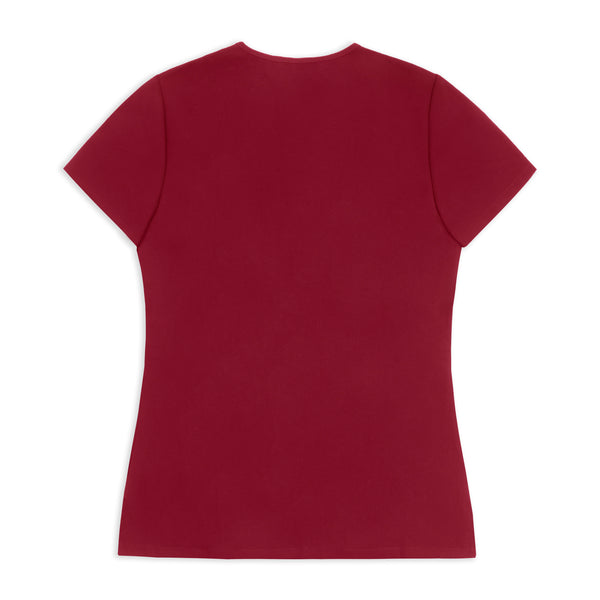 Womens Burgundy Top